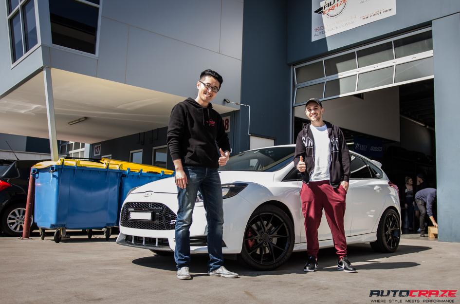 FORD FOCUS  5 STUD  MISANO MATTE BLACK